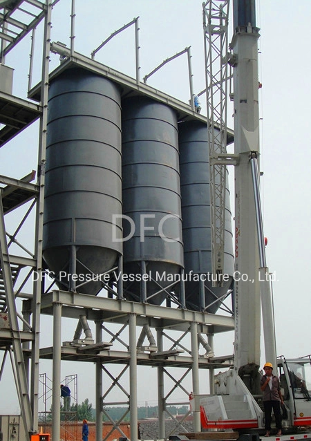 Sand Grain Storage Steel Silo Lime Cement Bulk Powder Feed