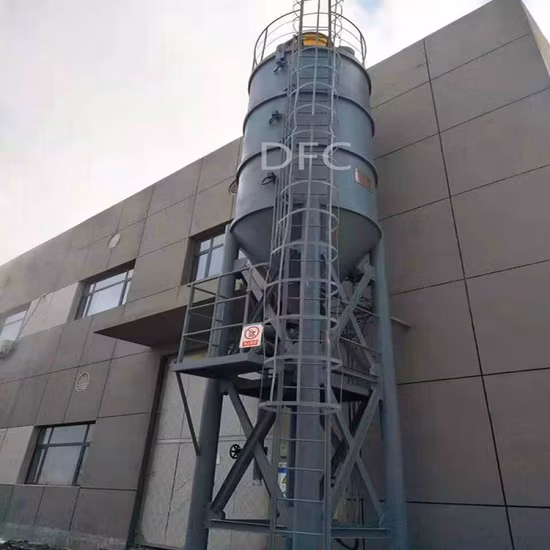 Silo de cal Almacenamiento de cemento Alimentación ASME Carbón pulverizado Grano de arena