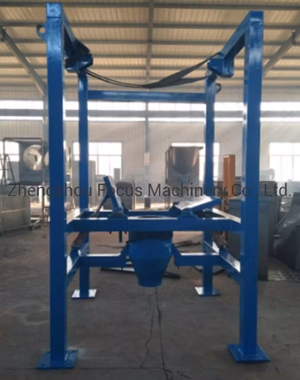 Máquina de desempaquetado de bolsas Jb de 1 tonelada y 2 toneladas y bomba neumática de cemento al silo