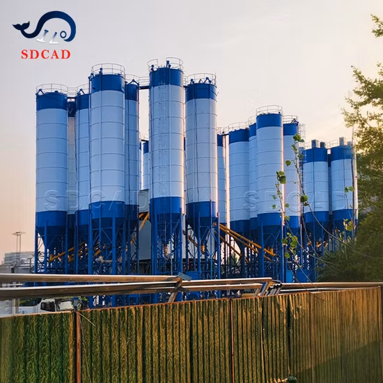 Silo de almacenamiento para cemento/cenizas volantes/cal en polvo